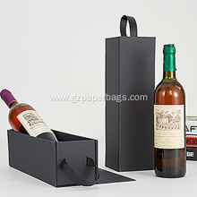 Folding Cardboard Wine Bottle Gift Boxes